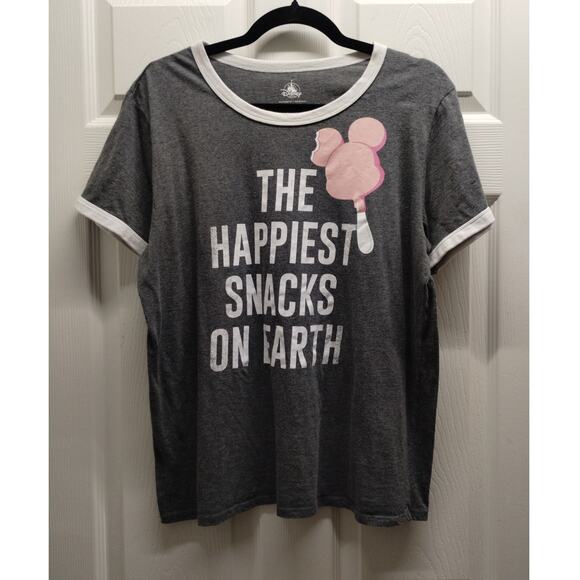 Disney Tops - Disney Parks Women Size XL Happiest Snacks on Earth Mickey Ice Cream Bar T-Shirt